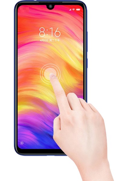 Xiaomi Redmi Note 8 Tam Ekran Koruyucu Kırılmaz Cam