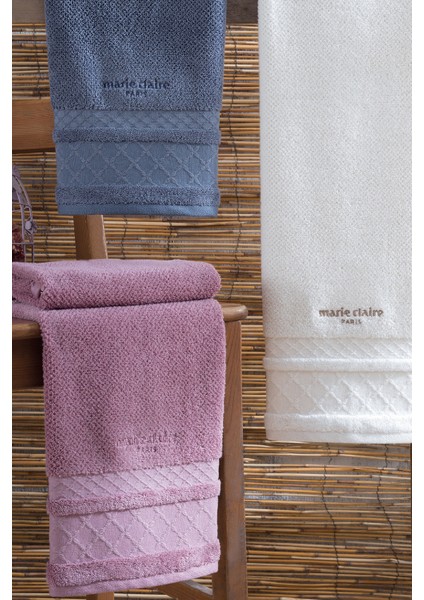 Havlu-Tıana 50 x 90 Cm Tekli Mavi 100% Pamuk Penye