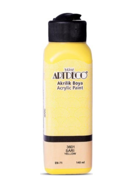 Akrilik Boya 140ml Okre Sarı 3065