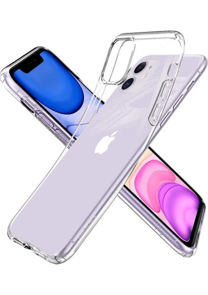 Apple iPhone 11 Kamera Korumalı Şeffaf Silikon Kılıf