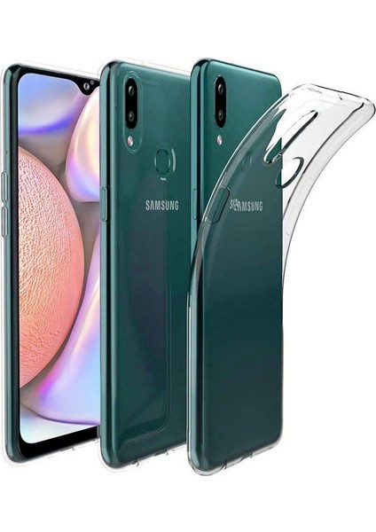 Samsung Galaxy A10S Premium Şeffaf Silikon Kılıf