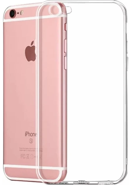 Apple iPhone 6/6s Tıpalı Kamera Korumalı Silikon Kılıf