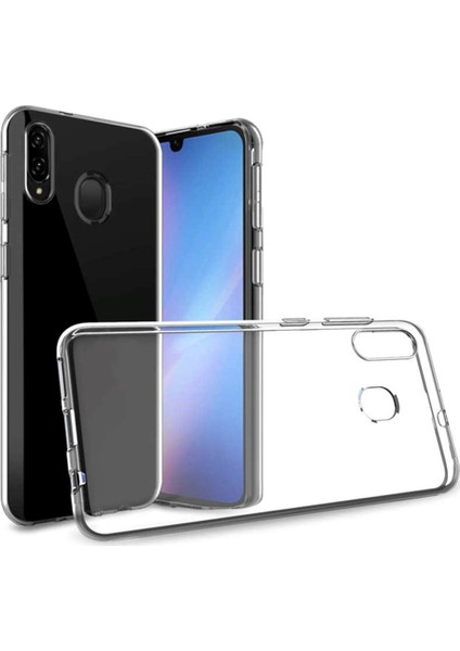 Samsung Galaxy A20 Şeffaf Silikon Kılıf