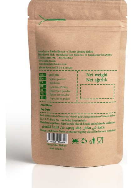 Yenibahar Toz 25 gr fiyatları