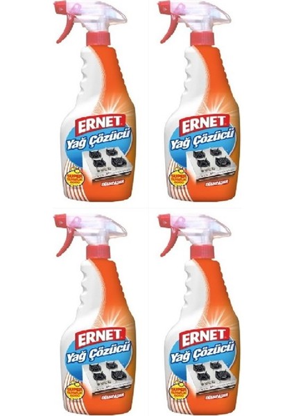 Süper Yağ Çözücü 750 ml 4'Lü