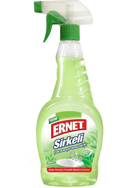 Temizlik İçin Sirkeli Temizleyici 750 ml Spreyli