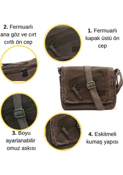 7136 Robbie S Bag Okul Tablet Omuz Çantası fırsatları
