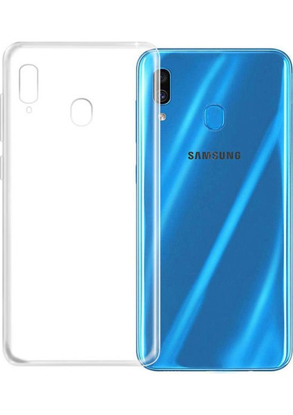 Samsung Galaxy A20e İnce Soft Silikon Kılıf - Şeffaf