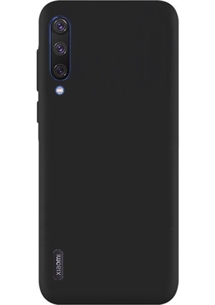 Xiaomi Mi 9 Lite Premium Matte Silikon Kılıf - Siyah