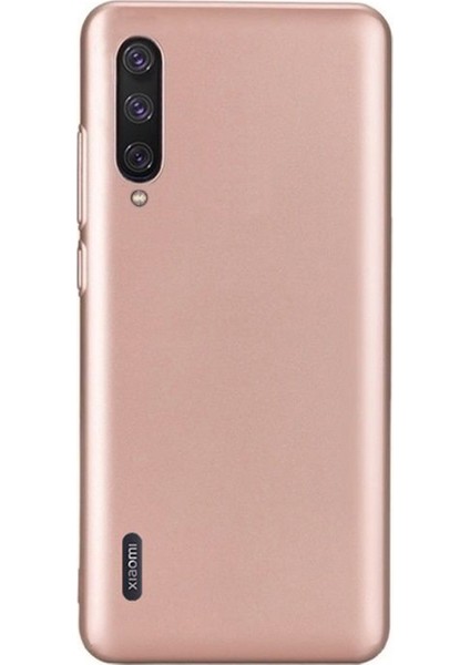 Xiaomi Mi 9 Lite Premium Matte Silikon Kılıf - Pembe