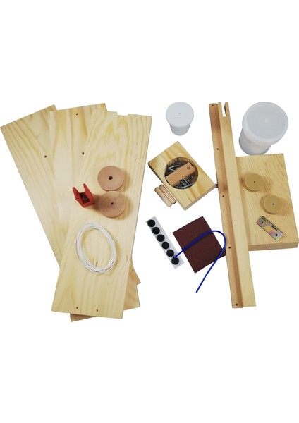 Basit Makine Eğik Düzlem - Kaldıraç - Makara Yapımı