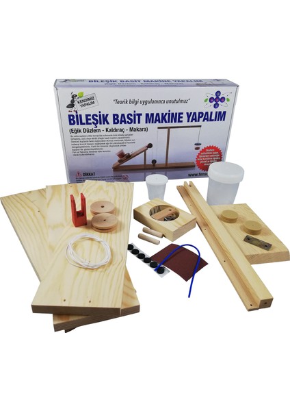 Basit Makine Eğik Düzlem - Kaldıraç - Makara Yapımı fiyatları