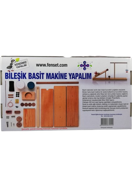 Basit Makine Eğik Düzlem - Kaldıraç - Makara Yapımı fırsatları