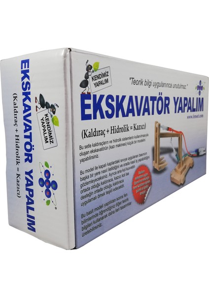 Basit Makine Ekskavatör Yapalım Deney Seti fırsatları