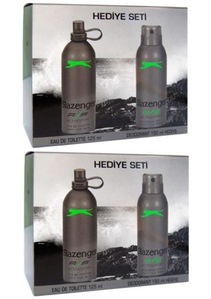 Yeşil Erkek Edt 125 Ml + Deo 150 Ml x 2 Adet