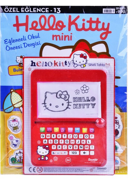 Hello Kitty Mini Eğlenceli Okul Öncesi Dergisi