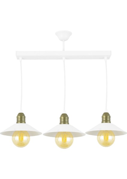 Üçlü Beyaz Retro Rustik Model Modern Metal Sarkıt Avize fiyatları