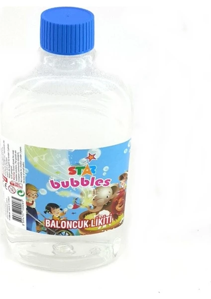 Star Bubbles Köpük Baloncuk Suyu 0,5 lt