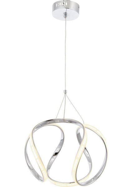 1666-40 Krom Led Avize(Beyaz Işık -Sarı Işık - Gün Işığı)