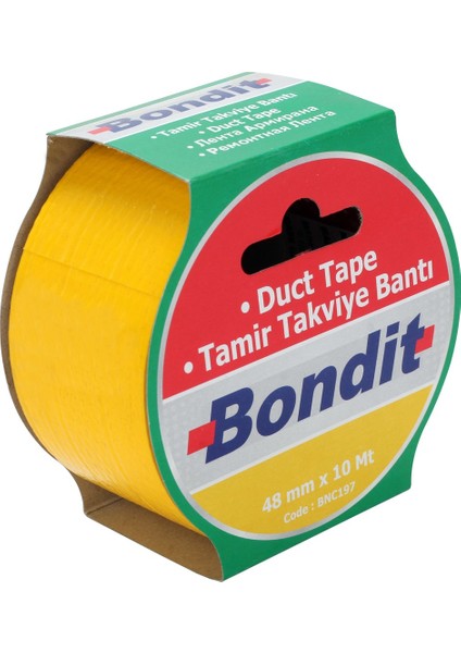 BNC197 Sarı Tamir Bandı 48 mm x 10 m fiyatları