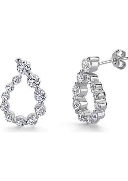 Swarovski Shine Gümüş Küpe