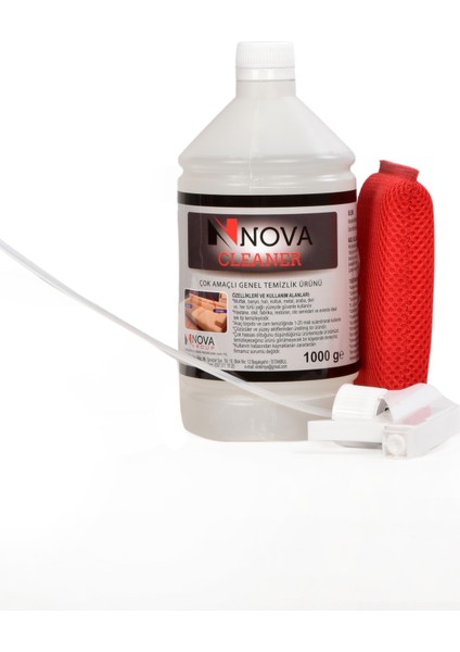 Nova Cleaner + Nova Derz ve Fayans Temizleme