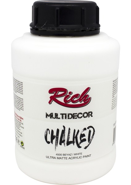 Multi Decor Chalked Akrilik Boya 1250 Cc. Beyaz
