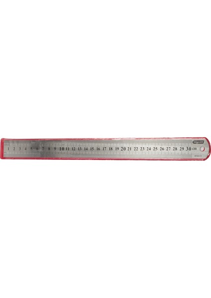 Çelik Cetvel 30 cm 12'li Kutu