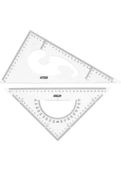 Gönye Seti 30 cm 24'lü Kutu