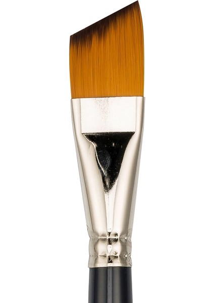 200A Serisi Sentetik Kıl Yan Kesik Fırça No: 12 12'li Kutu modelleri