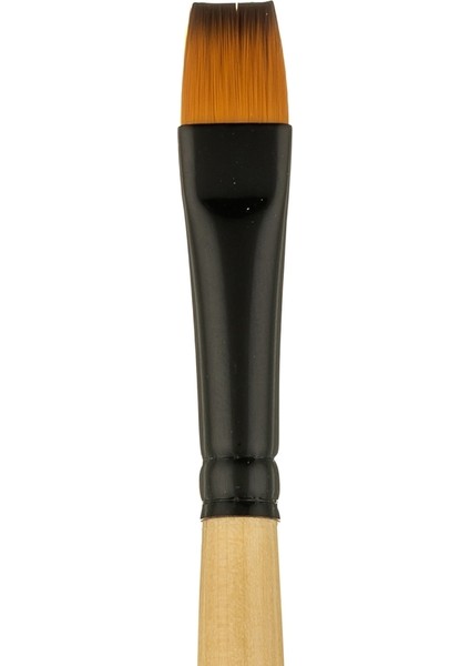 215F Serisi Sentetik Kıl Düz Kesik Fırça No: 6 12'li Kutu modelleri