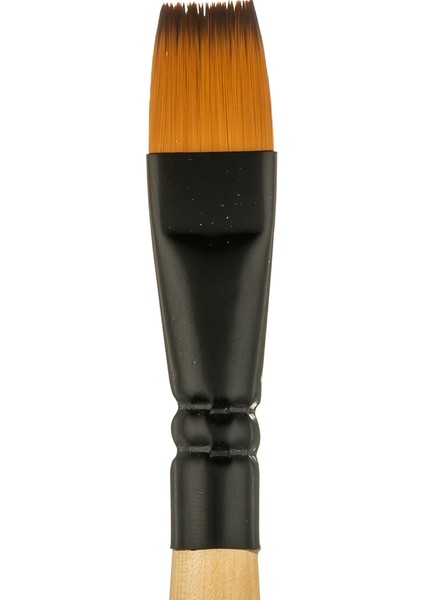 215F Serisi Sentetik Kıl Düz Kesik Fırça No: 10 12'li Kutu modelleri