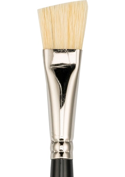 258A Serisi Doğal Kıl Yan Kesik Fırça No: 5/8 12'li Kutu modelleri