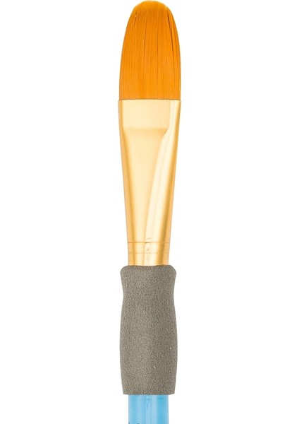 512 Serisi Sentetik Kıl Akrilik Sap Kedi Dili Fırça No: 24 12'li Kutu modelleri