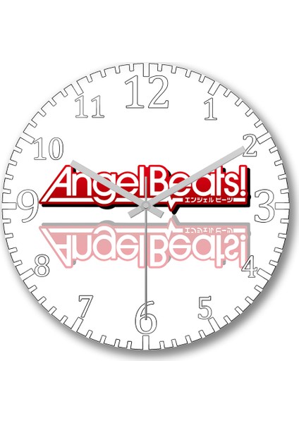 Angel Beats Enjeru Bitsu Yuzuru Otonashi Duvar Saati Bombeli Gerc