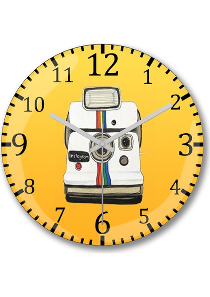 Iron Maiden the Book of Souls Duvar Saati Bombeli Gercek Cam