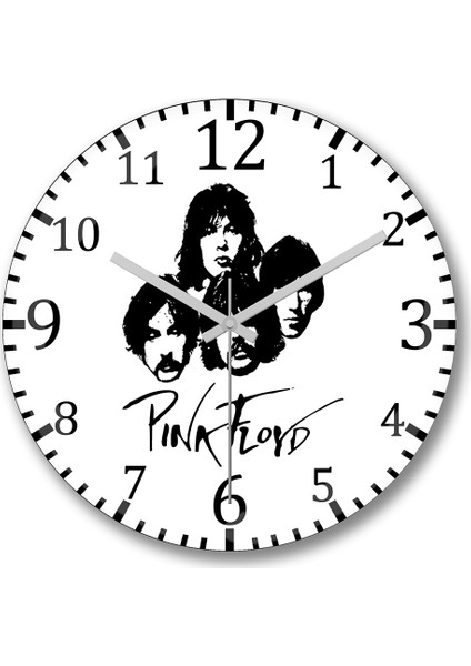 Pink Floyd The Wall Duvar Saati Bombeli Gercek Cam