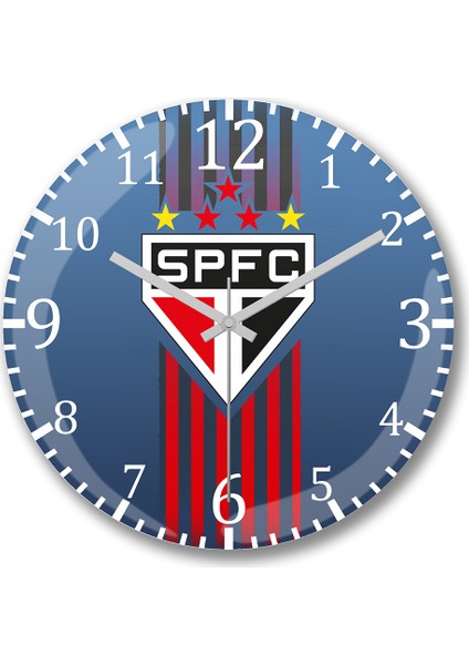Spfc Duvar Saati Bombeli Gercek Cam