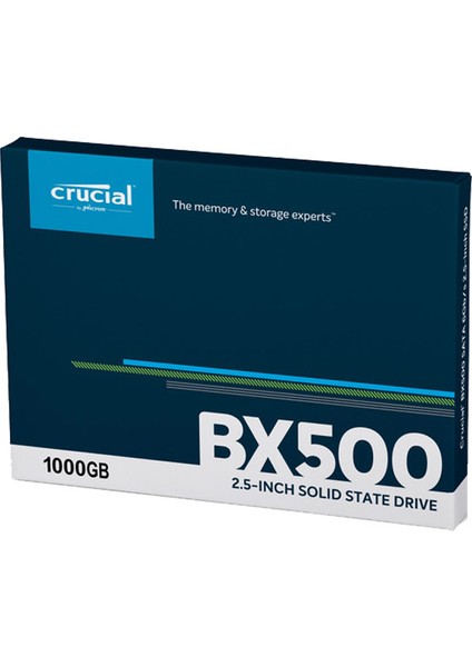 BX500 CT1000BX500SSD1  3D Nand 2.5" 1000 GB SATA 3 SSD