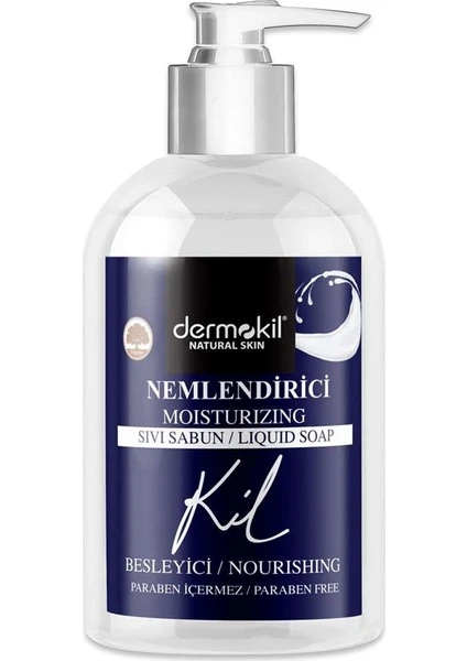 Sıvı Sabun Natural Nemlendirici Kil 500 ml