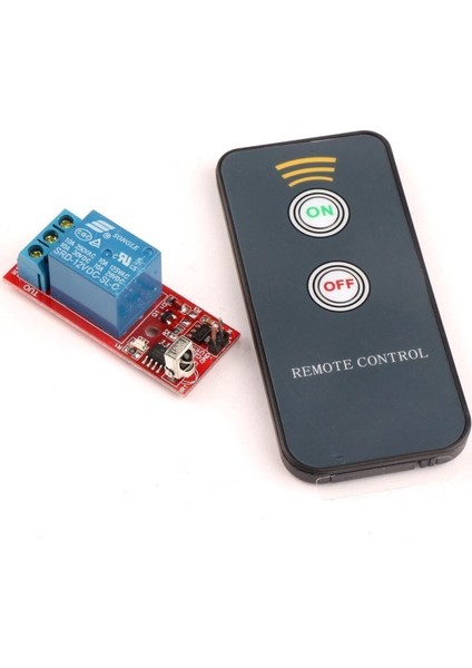 1 Kanallı Ir Kumandalı Röle Kartı On Off 5V
