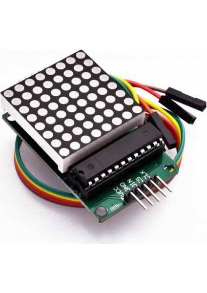 8x8 Kırmızı Dot Matrix Board