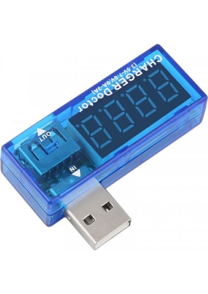 Dijital USB Akım veVaj Ölçme Aparatı