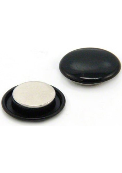 Magnet 30mm (Mıknatıs) Siyah 6'lı Blister 12'li Kutu