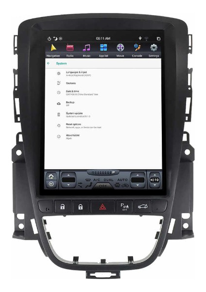 Opel Astraj 2013 - 2016 Tesla Ekran Navigasyon Multimedya