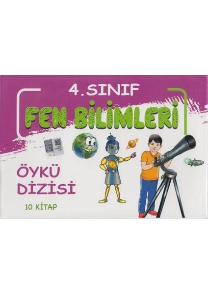 4. Sınıf Fen Bilimleri Öykü Dizisi (10 Kitap) - ( + 9 Yaş )