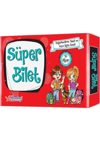 Süper Bilet Okuma Seti (10 Kitap) - ( 7- 12 Yaş )