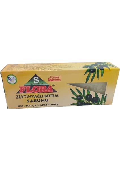 Zeytinyağlı Bıttım Sabunu Sabunu 400 gr