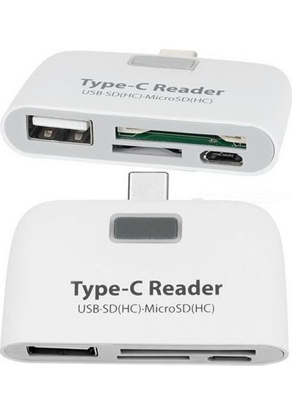 Type-C Smart Reader Kart Okuyucu Usb 2.0