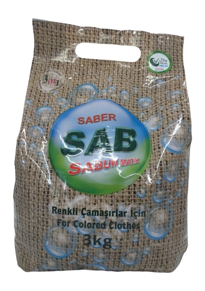 Sabunmatik Konsantre Çamaşır Tozu Renkliler için 3 kg